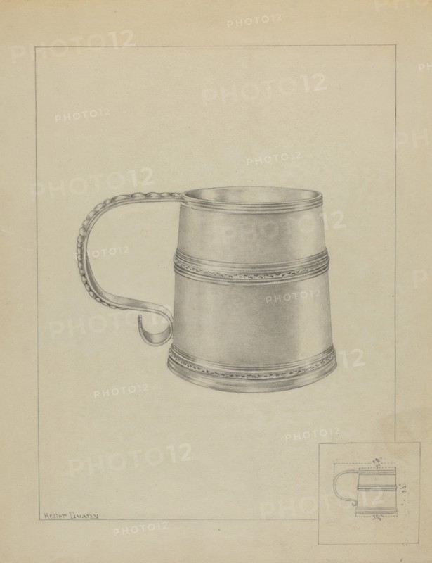 Silver Mug, c. 1936.