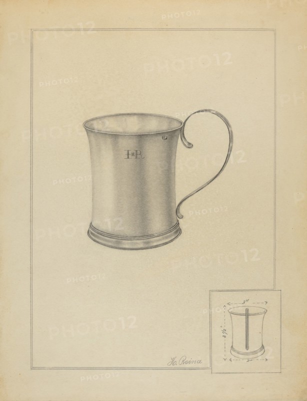 Silver Mug, c. 1936.