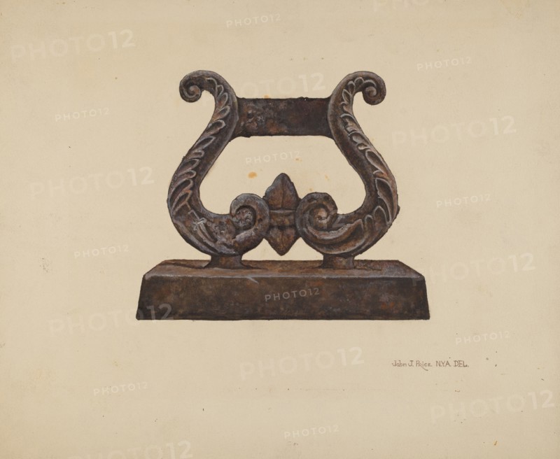 Foot Scraper, c. 1942.