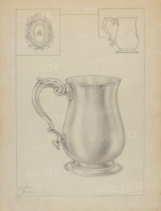 Silver Mug, c. 1936.