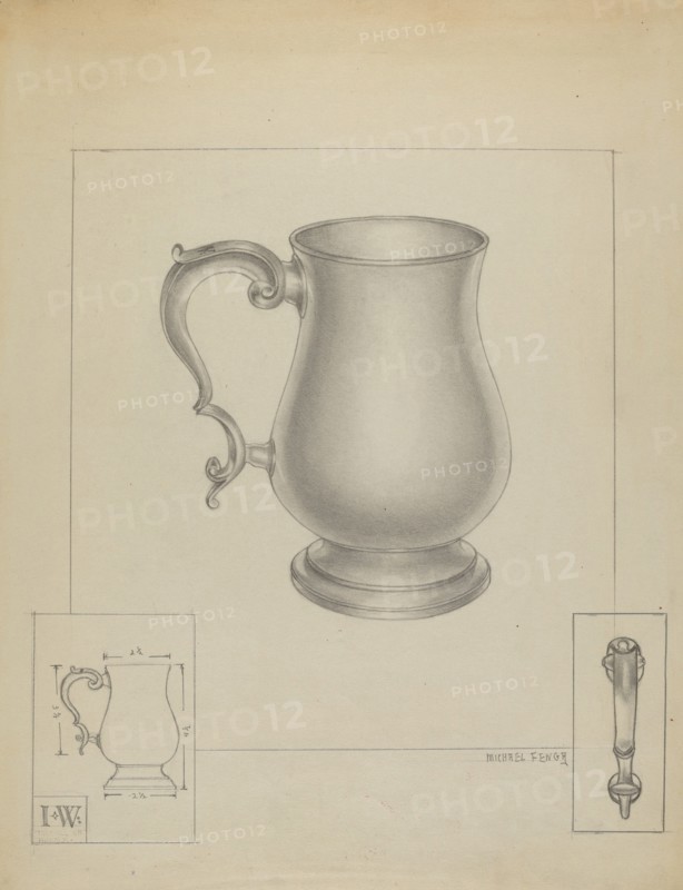 Silver Mug, c. 1936.