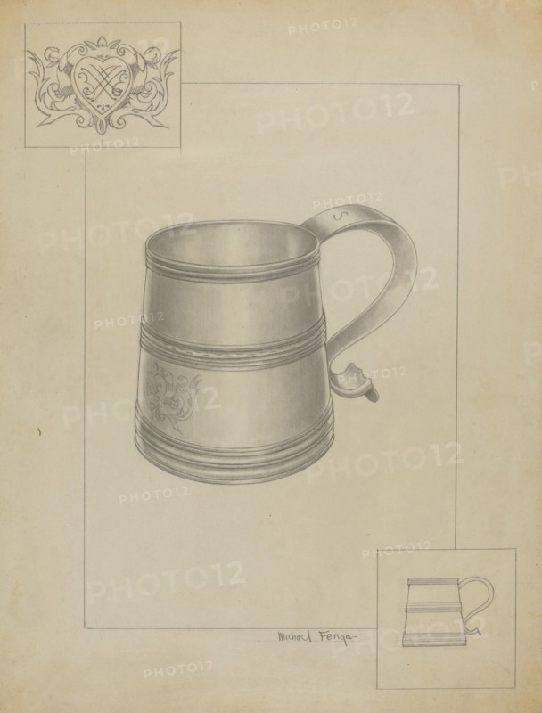 Silver Mug, c. 1936.