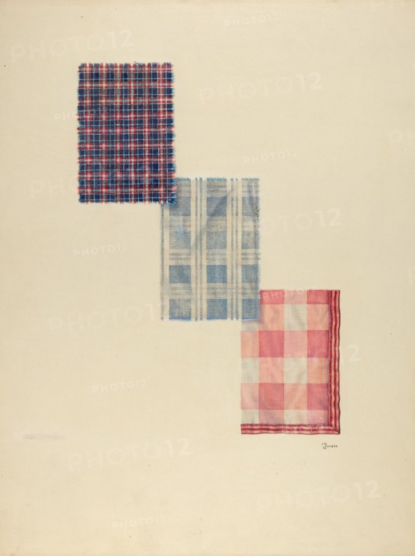 Zoar Plaids, c. 1939.
