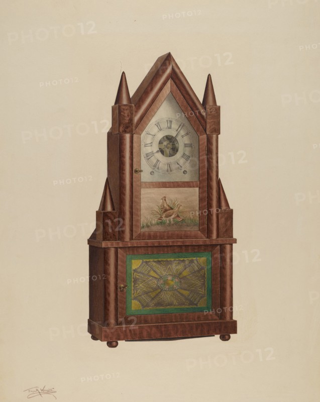 Shelf Clock, c. 1938.