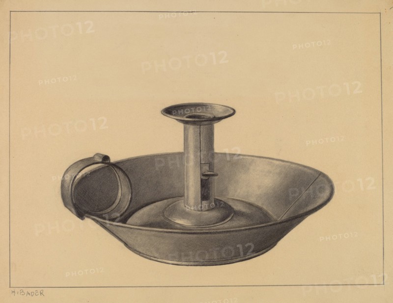 Candlestick, c. 1937.