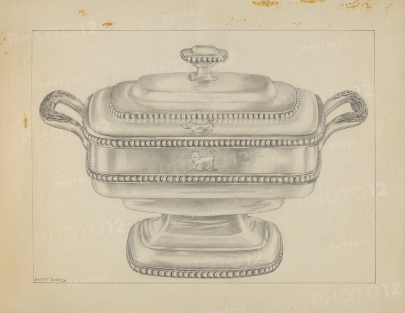 Silver Bowl, c. 1936.