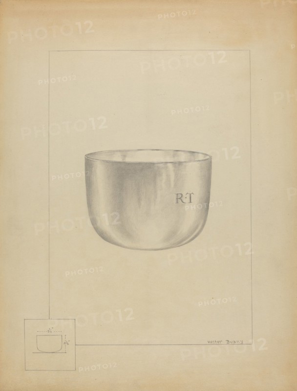Silver Bowl, c. 1936.