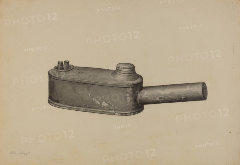 Bunker Lamp, c. 1940.