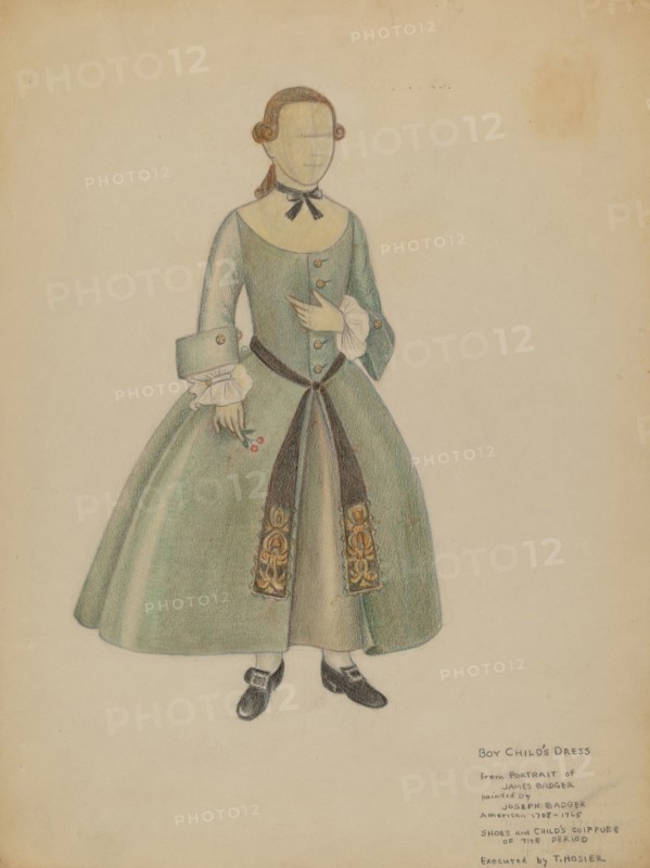 Boy's Dress, c. 1936.