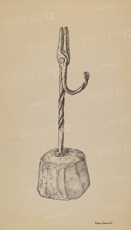 Rush Holder, c. 1939.