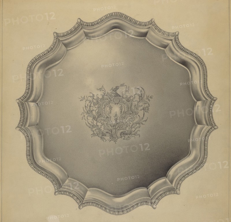 Silver Tray, c. 1937.