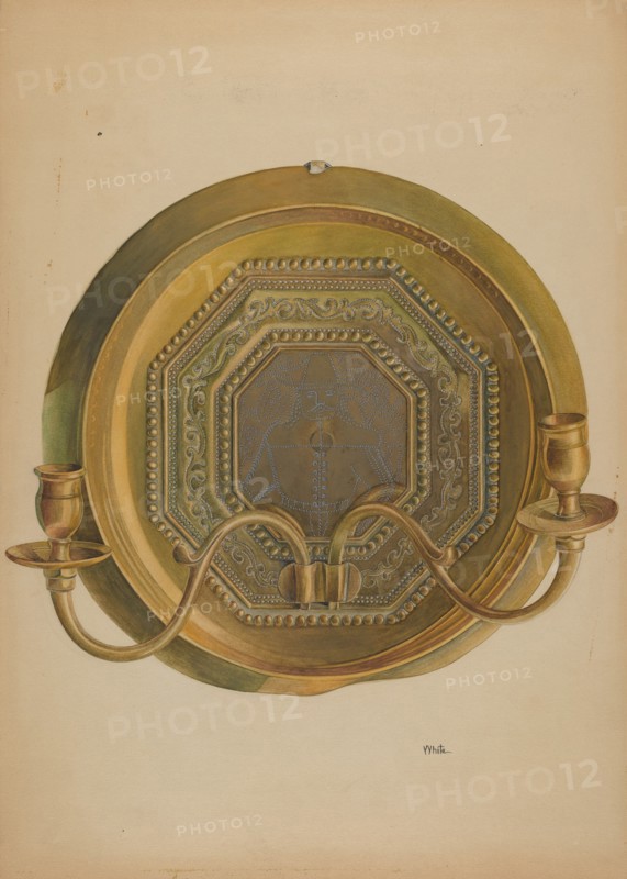 Sconce, c. 1937.