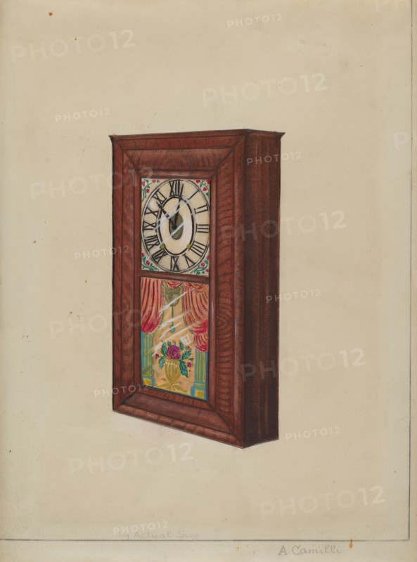 Wall Clock, c. 1936.