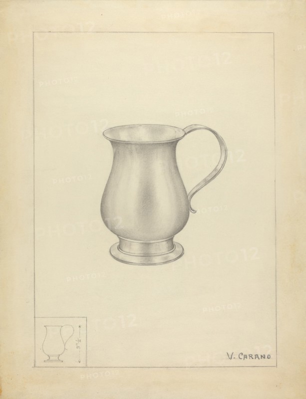 Silver Mug, c. 1936.