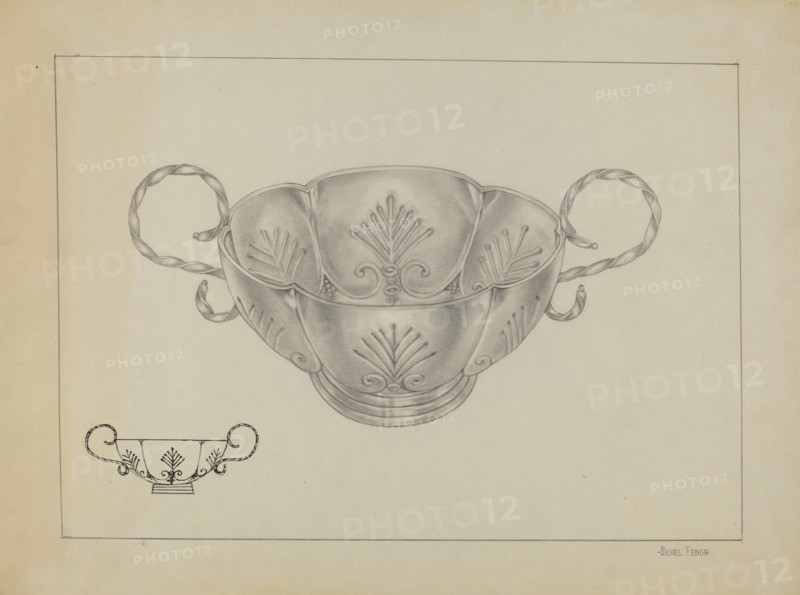 Silver Bowl, c. 1936.