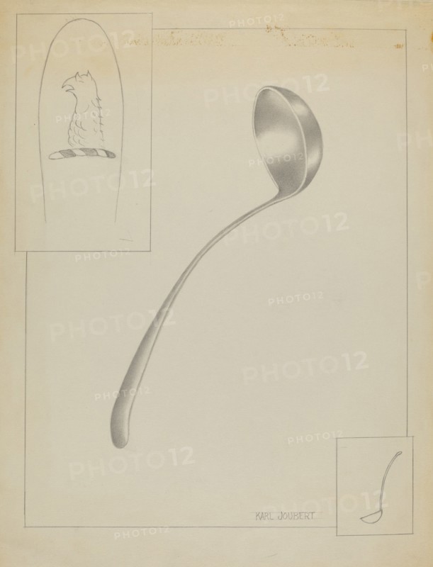 Silver Ladle, c. 1936.