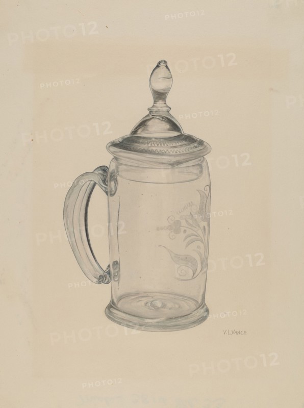 Covered Mug, 1935/1942.