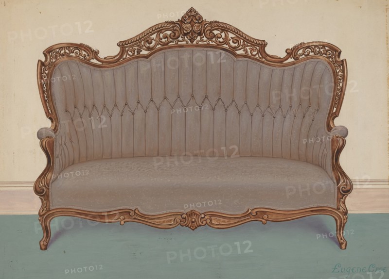 Rosewood Sofa, c. 1936.