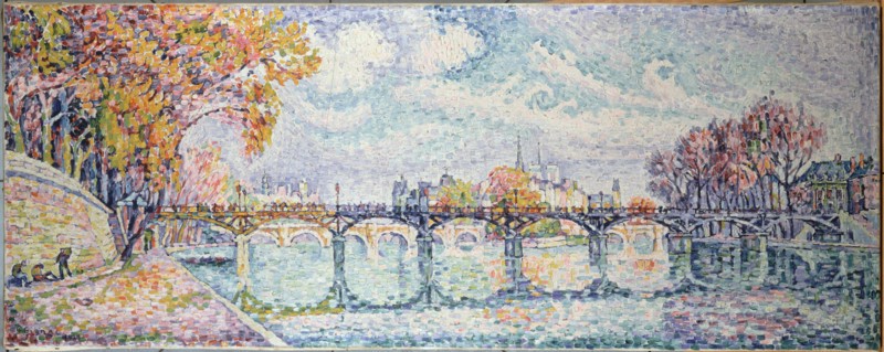 Le pont des Arts, 1928.