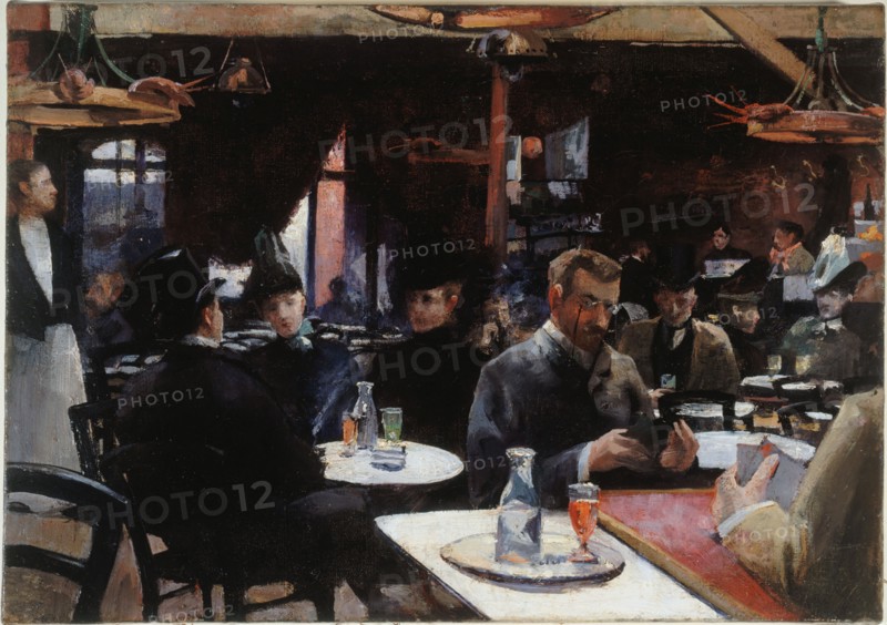 Cafe de l'ecrevisse, c1880.