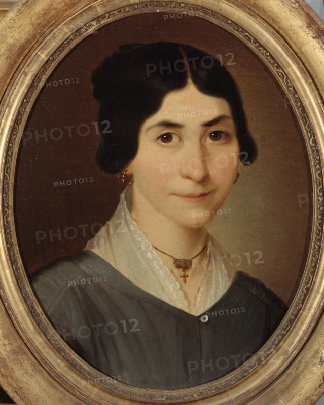 Portrait of a woman, c1840.