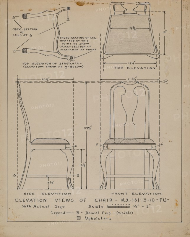 Chair, 1935/1942.