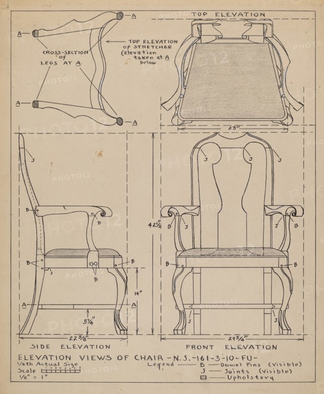 Chair, 1935/1942.