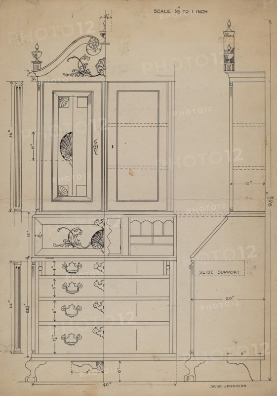 Chest, 1935/1942.