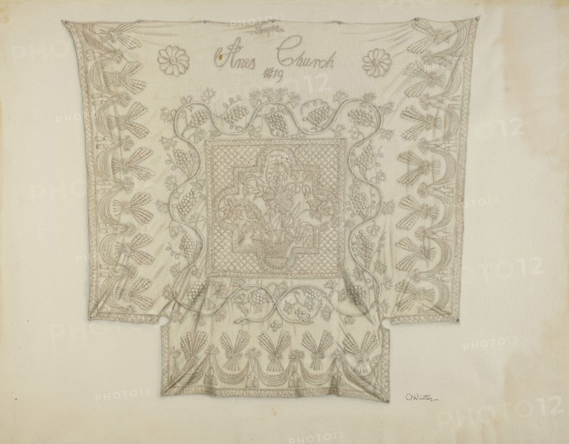 Bedspread, c. 1938.