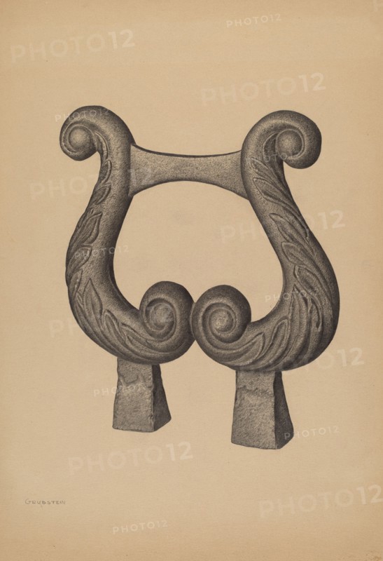 Foot Scraper, 1937.