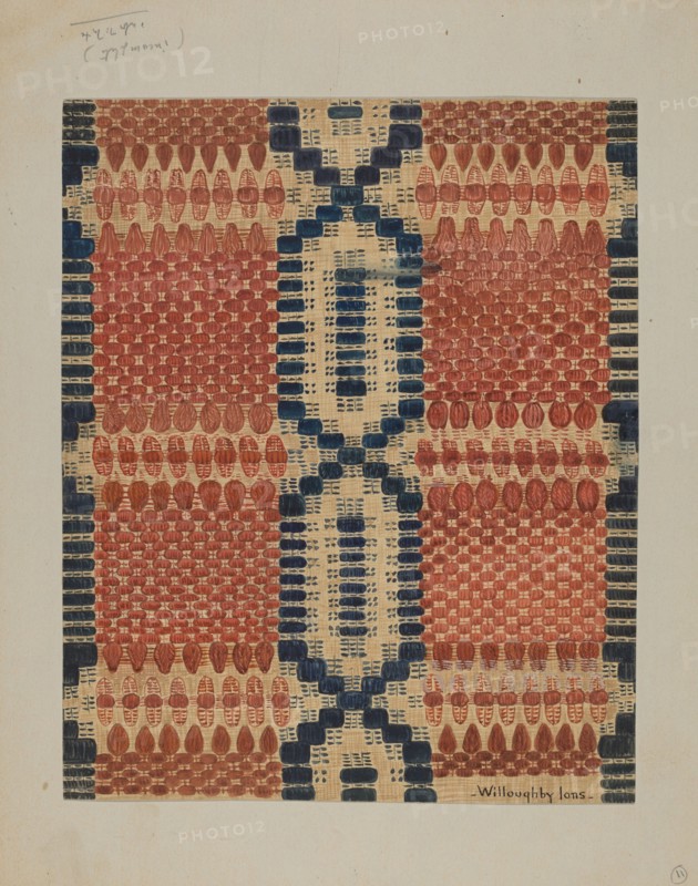 Coverlet, 1935/1942.