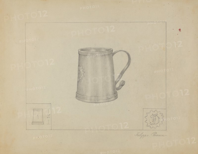 Silver Mug, c. 1937.