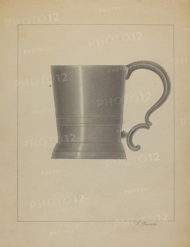 Pewter Mug, c. 1936.