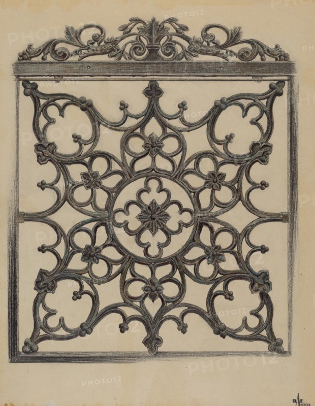 Cast Iron Gate, 1938.