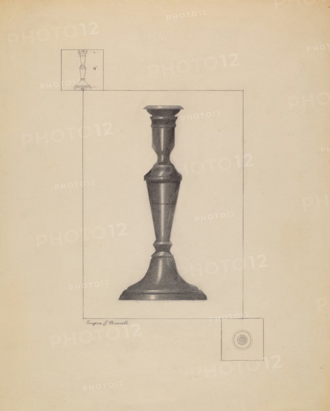 Candlestick, c. 1936.