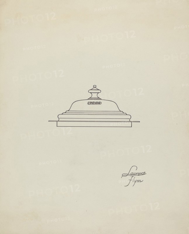 Tankard Lid, c. 1936.