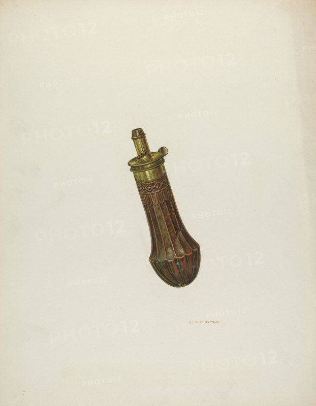 Powder Flask, c. 1941.
