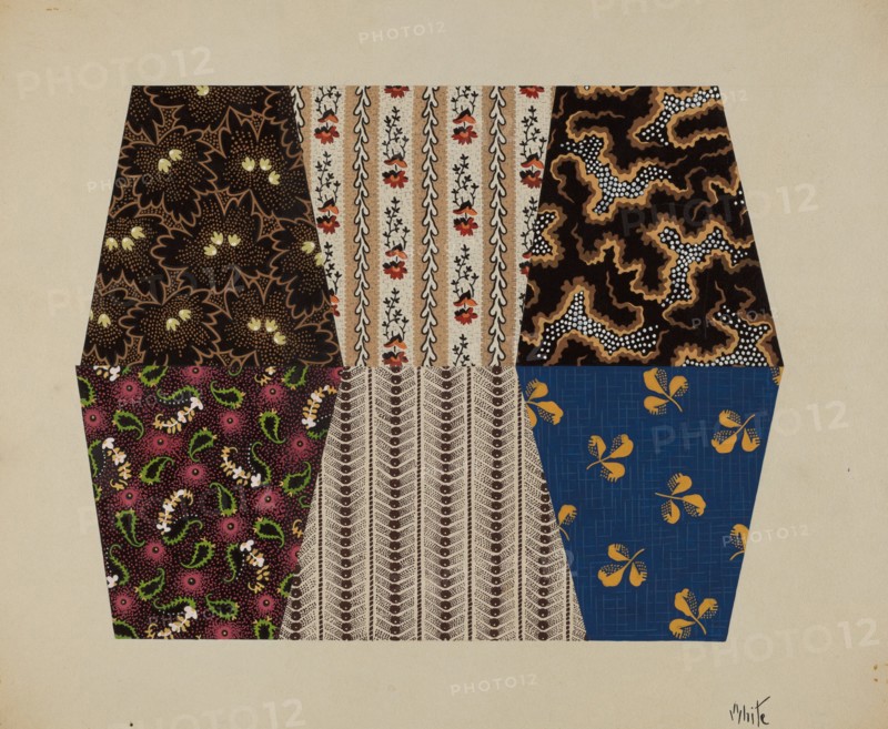 Quilt Patches, c. 1937.