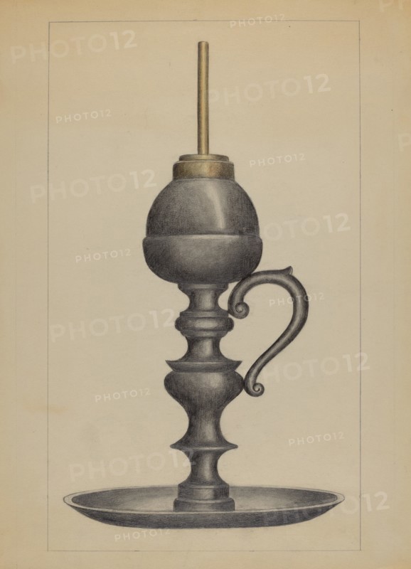 Camphene Lamp, c. 1936.