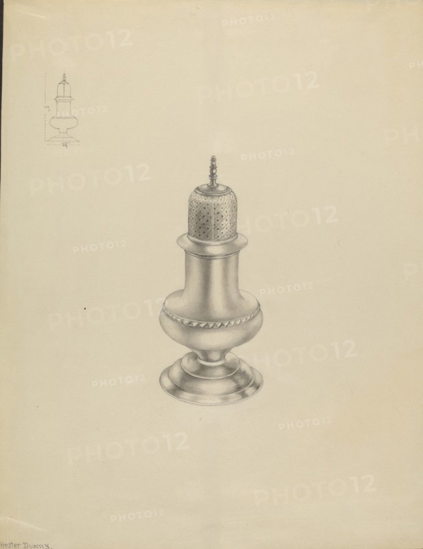 Silver Caster, c. 1936.
