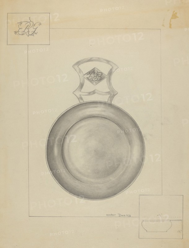 Silver Porringer, 1936.