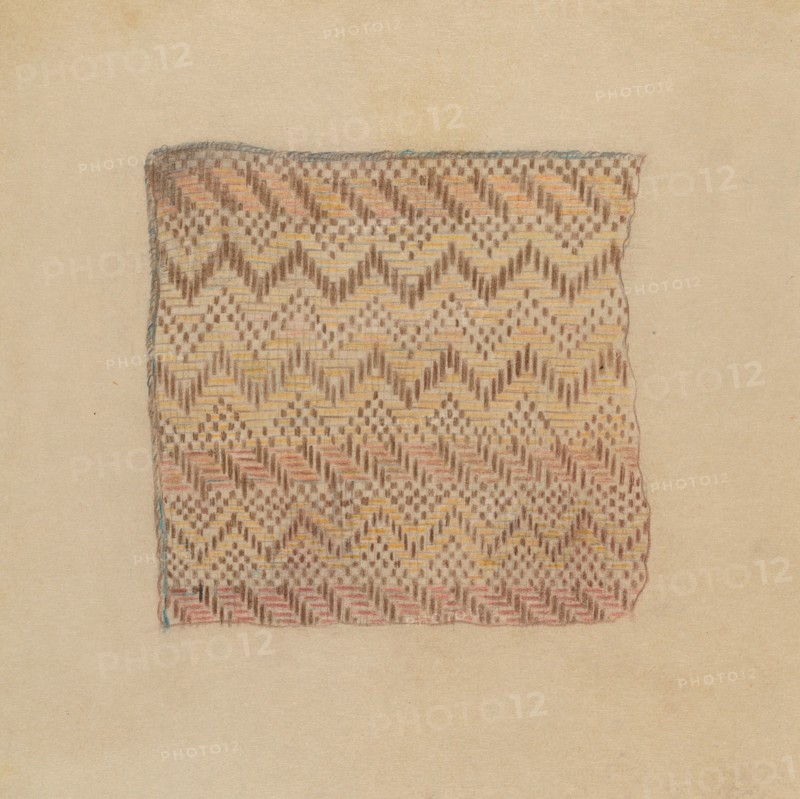 Section of Mat, c. 1935.