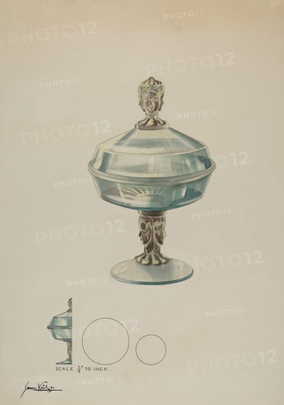 Covered Compote, c. 1936.
