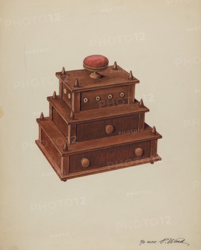 Sewing Cabinet, 1935/1942.