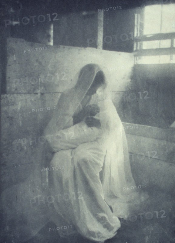 The manger, c1900. Creator: Gertrude Kasebier.