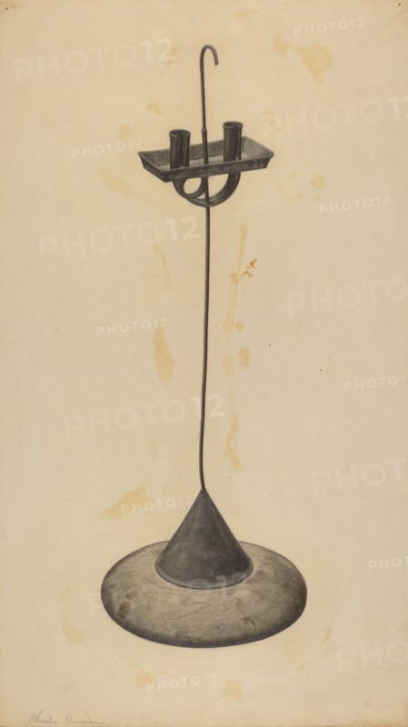Candlestand, c. 1938.