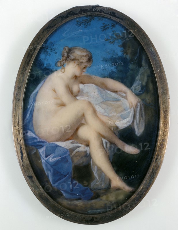 Nymph washing, c1785.