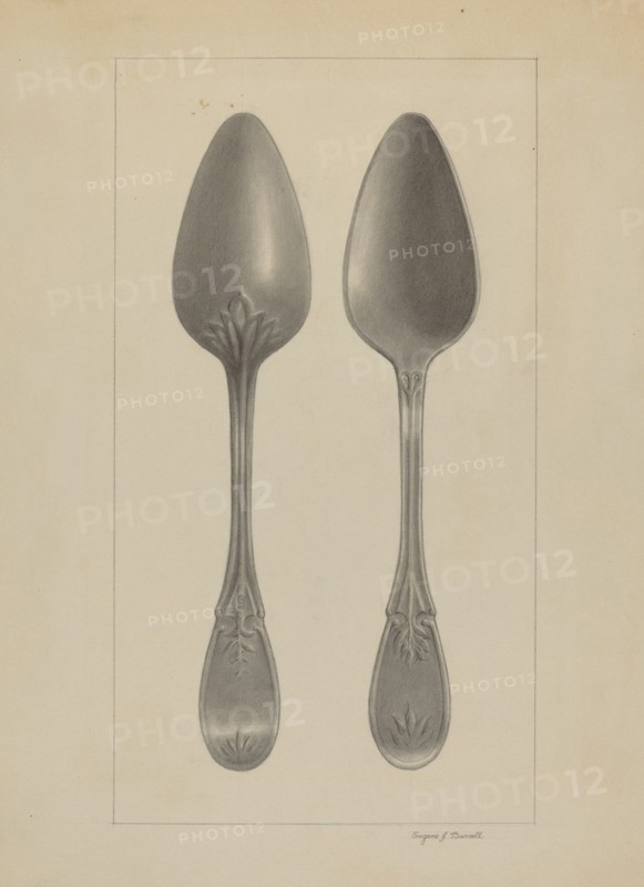 Pewter Spoon, c. 1936.
