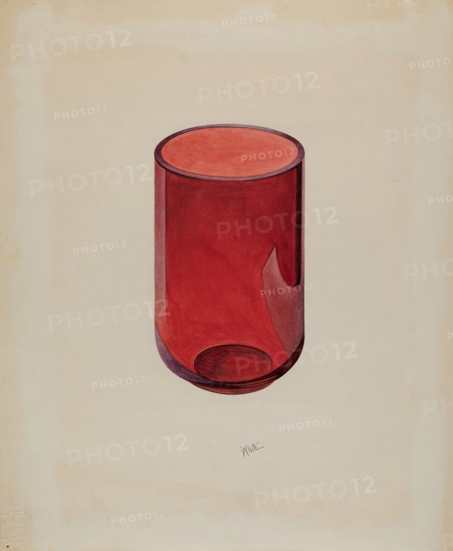 Tumbler (Ruby), c. 1936.