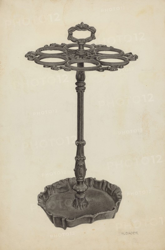 Umbrella Stand, c. 1939.
